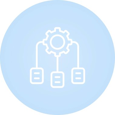 seo modern simgesinin vektör illüstrasyonu