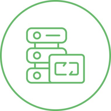 seo modern simgesinin vektör illüstrasyonu