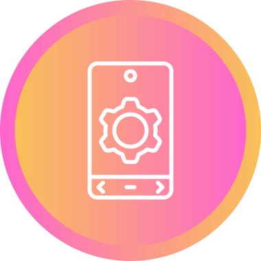 ayarları web simge vektör çizim 