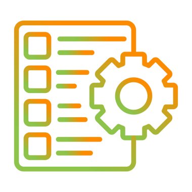 dosya simgesi, vektör illüstrasyonu 
