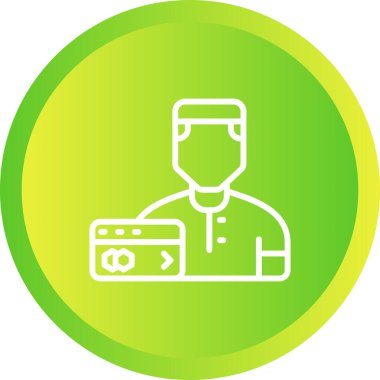 Modern tıbbi simgenin vektör illüstrasyonu