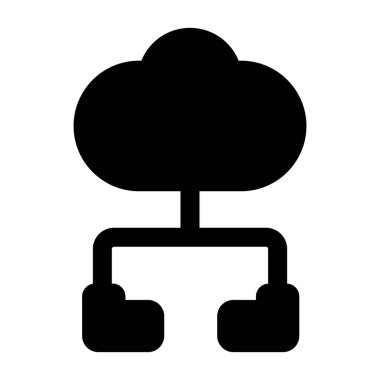 Ağaç. Web simgesi basit illüstrasyon