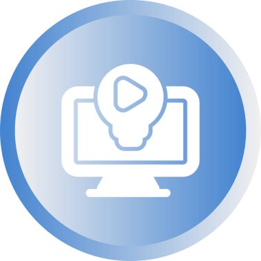 Bilgisayar web simge vektör çizim