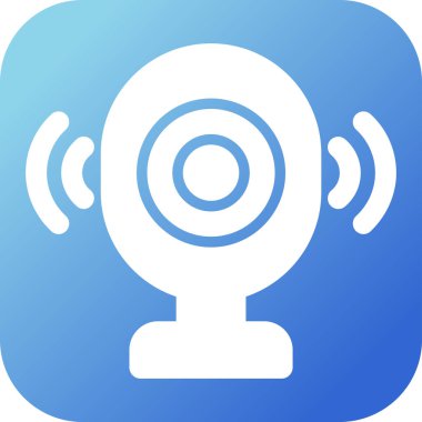 Hoparlör simgesinin vektör illüstrasyonu