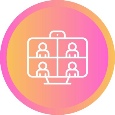 seo modern simgesinin vektör illüstrasyonu