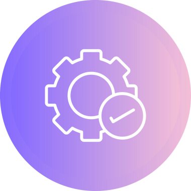 Vektör ayarı Simge illüstrasyonu