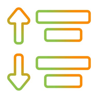 ok simgesi vektör illüstrasyonu