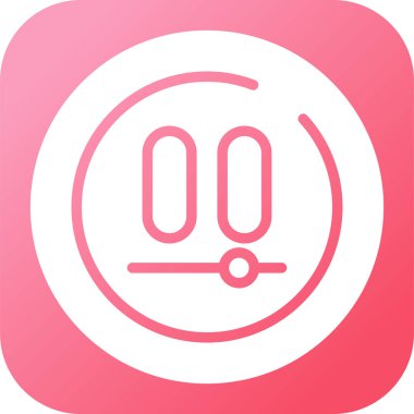 Modern simgenin vektör illüstrasyonu