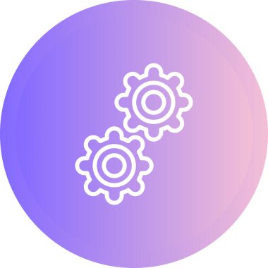 ayarları web simge vektör çizim 