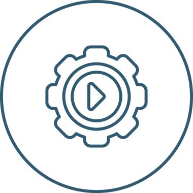 seo modern simgesinin vektör illüstrasyonu