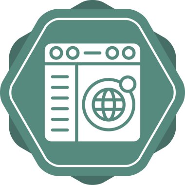 Modern b 'nin vektör illüstrasyonu eksik simgesi