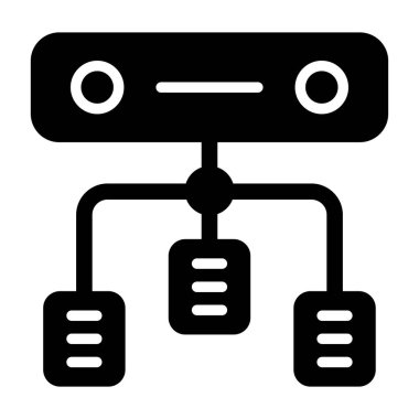 ağ paylaşım simgesi çizimi