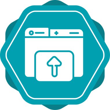 Modern b 'nin vektör illüstrasyonu eksik simgesi