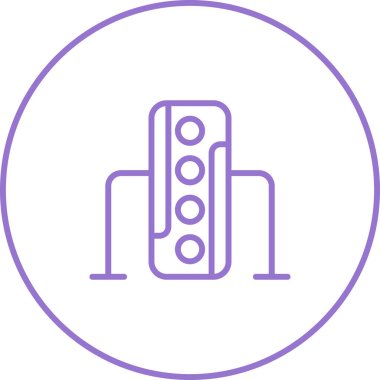 İstemci Sunucu Web simgesi vektör çizimi