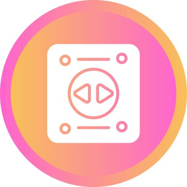 soket ağ simgesi vektör illüstrasyonu