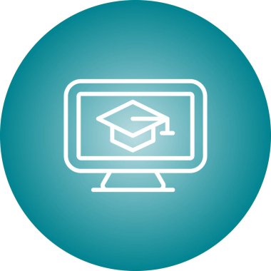 Bilgisayar web simge vektör çizim