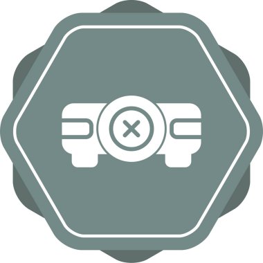 araba simgesi vektör illüstrasyonu