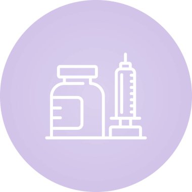 Modern b 'nin vektör illüstrasyonu uyuşturucu ikonundan yoksun