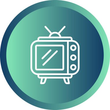 Televizyon kanalı. Web simgesi