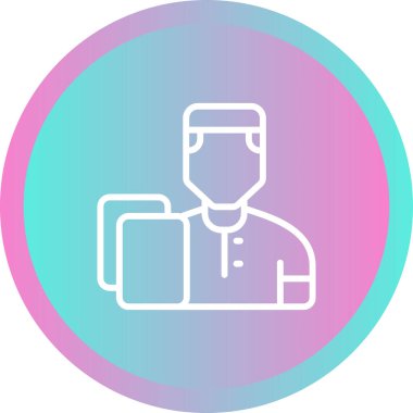 Doktor Web simgesi, vektör illüstrasyonu