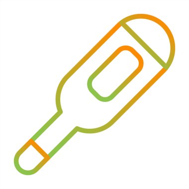 termometre ağ simgesi vektör çizimi