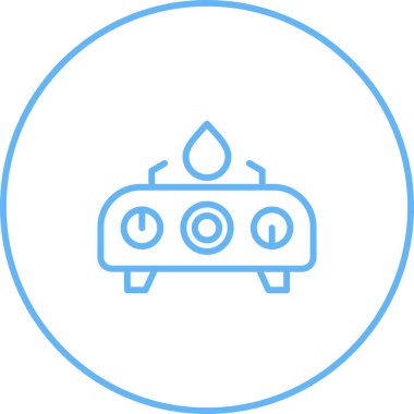 Araba yıkama ikonu. Web için oto yıkama vektör simgelerinin ana hatları