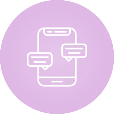 vektör telefon simgesi çizimi