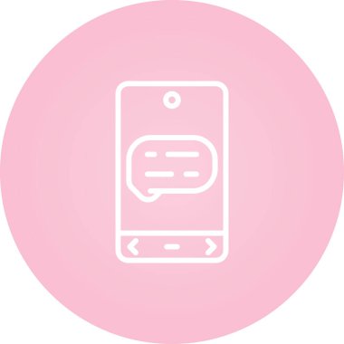 Telefon simgesi. Vektör çizim