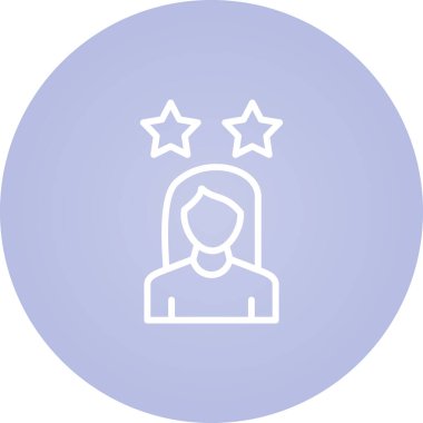 Yıldız. Web simgesi basit tasarım