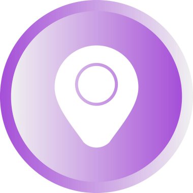 harita işaretleyici simgesi, vektör illüstrasyonu