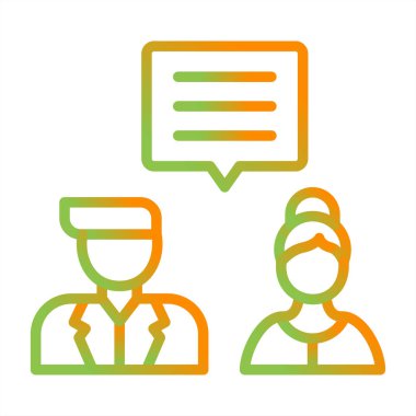 iş insanları vektör simgesi