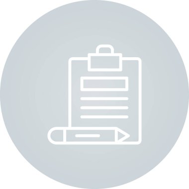 belge web simgesi. Vektör illüstrasyonu