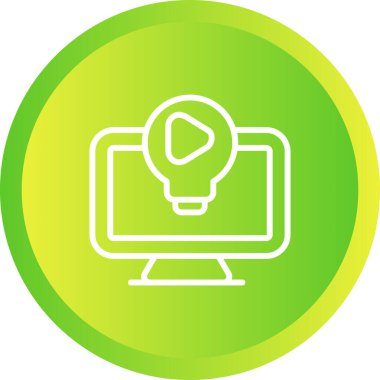 Bilgisayar web simge vektör çizim