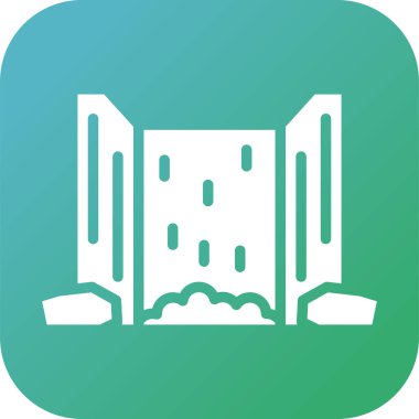 Benzersiz yapı vektör çizgisi simgesi