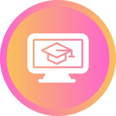 Bilgisayar web simge vektör çizim