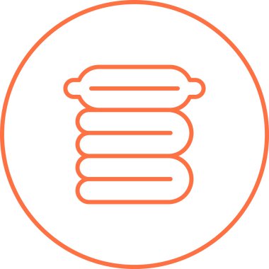 Beyaz arkaplanda vektör simgesi izole edildi