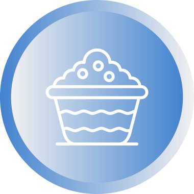 Tatlım. Web simgesi basit illüstrasyon