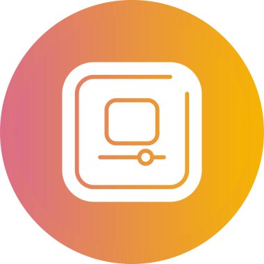 Benzersiz modern ikon vektör illüstrasyonu