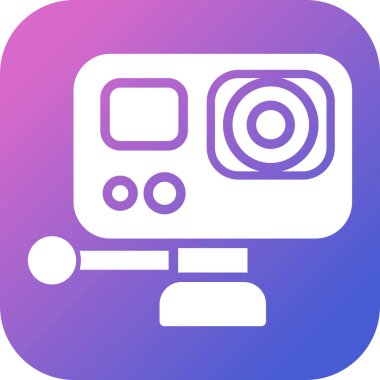 Kamera simgesi. modern tasarım biçimi