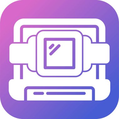 dizüstü bilgisayar simgesi, vektör illüstrasyonu 