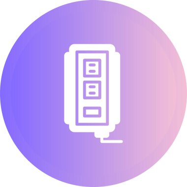 soket ağ simgesi vektör illüstrasyonu