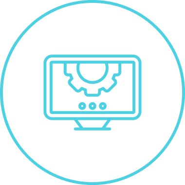 ayarları web simge vektör çizim 