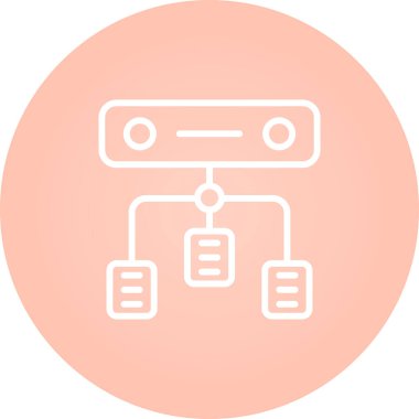 seo modern simgesinin vektör illüstrasyonu