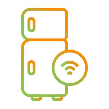 Tek renkli bir simgenin vektör illüstrasyonu