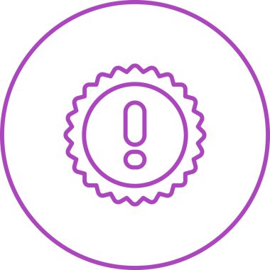 ünlem işareti vektör çizim