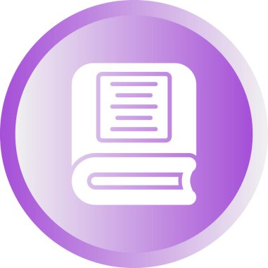 Kitap. Web simgesi basit tasarım