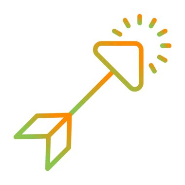 Yön oku. Basit tasarım