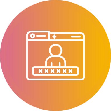 seo modern simgesinin vektör illüstrasyonu