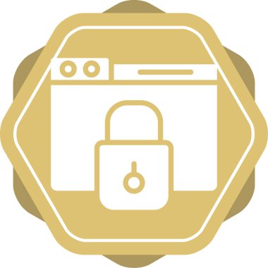 Modern otomatik simge eksikliğinin vektör illüstrasyonu