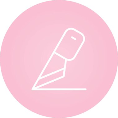 bıçak simgesi modada izole edilmiş arkaplan